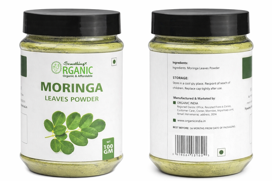 Pure Organic Moringa Leaves Powder – 100% Natural Herbal Superfood