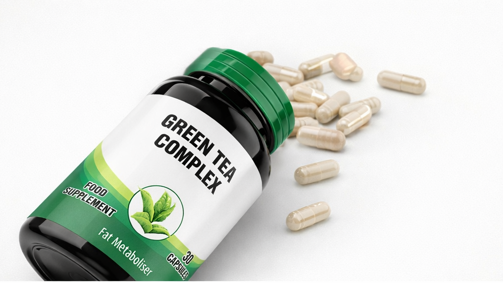 Green Tea Complex – Natural Herbal Capsules for Fat Metabolism & Daily Wellness (30 Capsules)