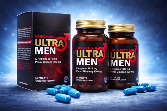 Ultra Men Herbal Power Formula – Natural Strength, Energy & Vitality Support (60 Tablets)