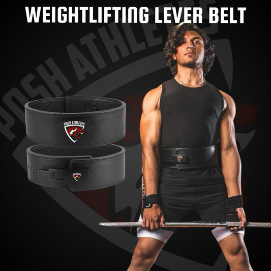 Wieght Lifting Lever Belt By Posh Athletes