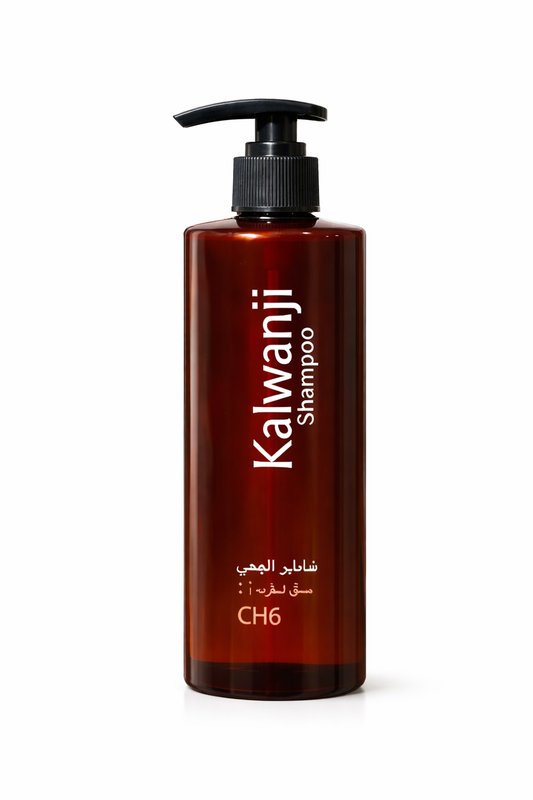 Kalwanji Shampoo CH6 — A Natural Touch for Healthy Hair Care.